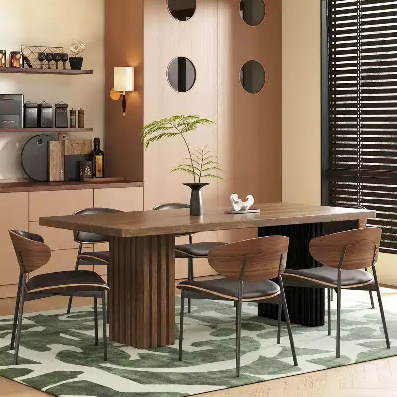 Gaoyangjiaju Table à manger moderne de 180 cm pour 6 à 8 personnes