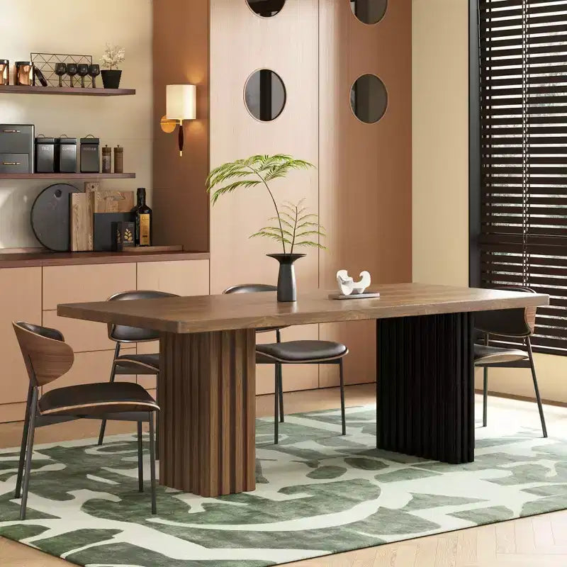 Gaoyangjiaju Table à manger moderne de 180 cm pour 6 à 8 personnes