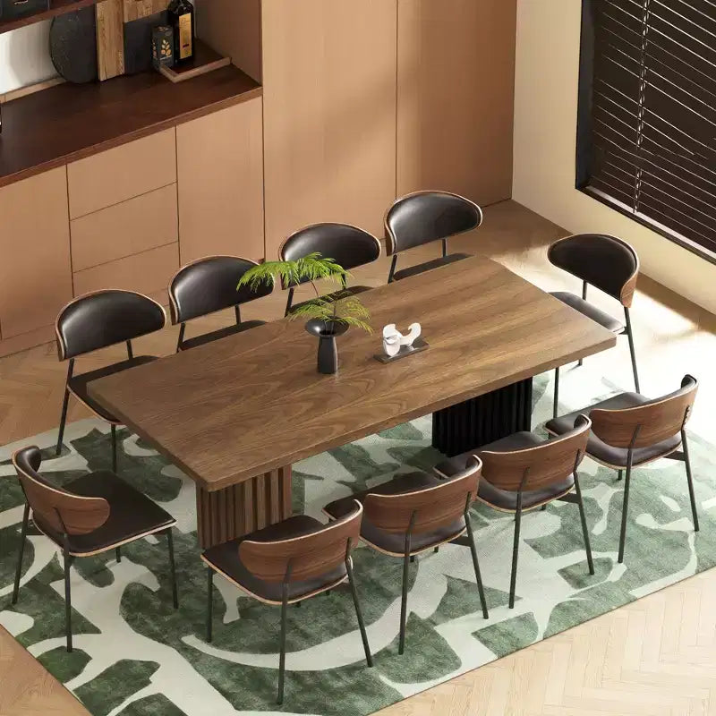 Gaoyangjiaju Table à manger moderne de 180 cm pour 6 à 8 personnes