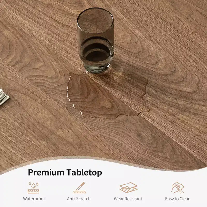 Gaoyangjiaju 70.8 Inch Modern Dining Table for 6 - 8 People