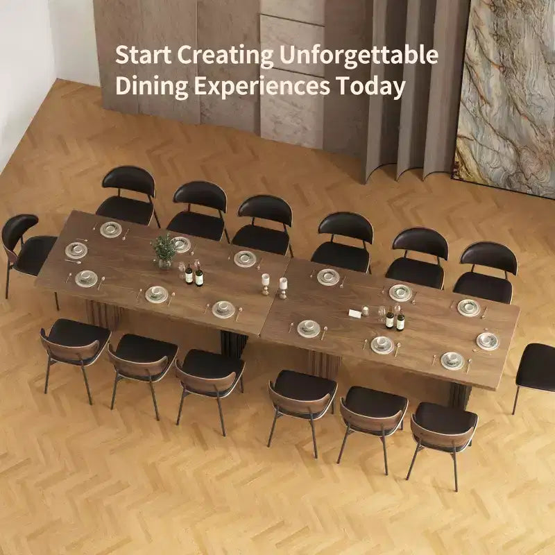 Gaoyangjiaju Table à manger moderne de 180 cm pour 6 à 8 personnes