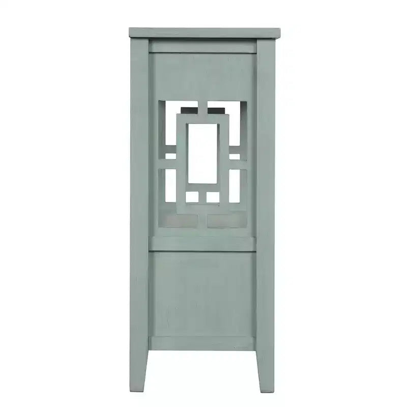Bahut de 91 cm, meuble de rangement avec 4 tiroirs et 1 étagère ouverte, armoire de rangement pour salon, salle à manger, cuisine
