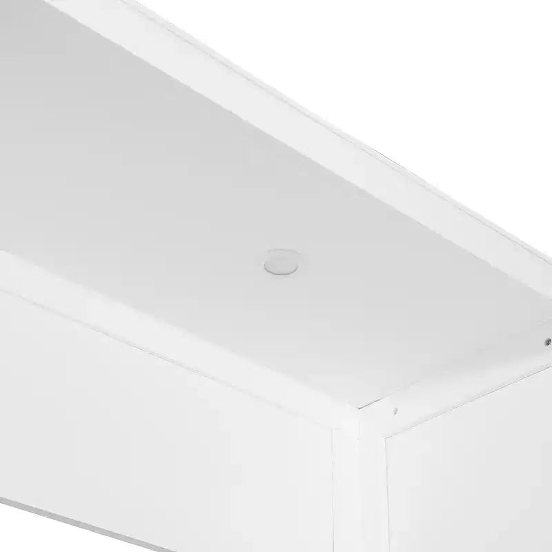 Lit escamotable mural double/grand format avec placard, lit escamotable pliable avec tiroirs de rangement et bureau pour chambre d'amis/bureau