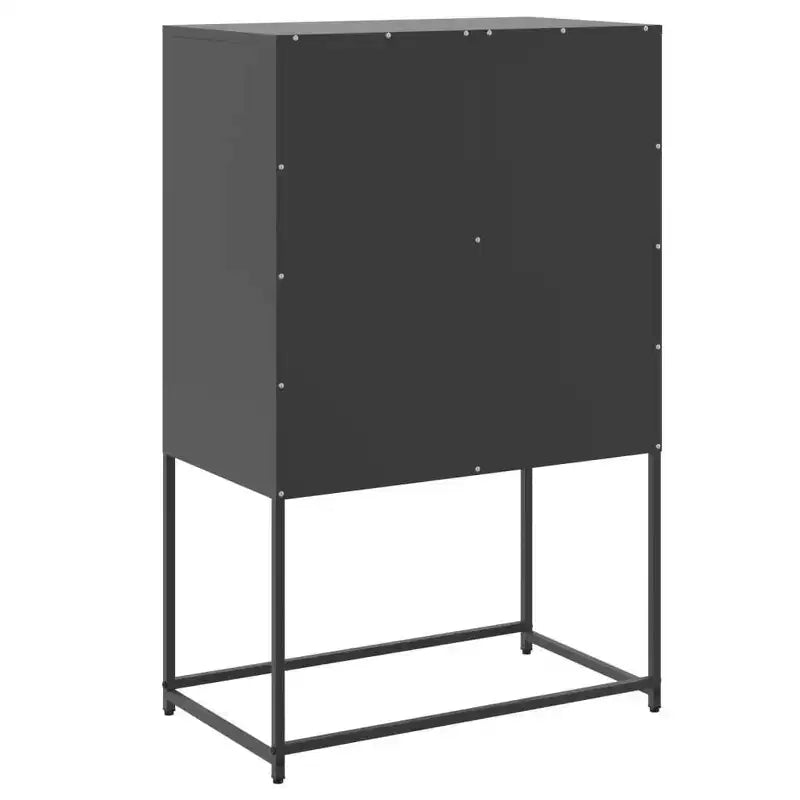 Buffet noir acier moyen buffet rectangulaire industriel