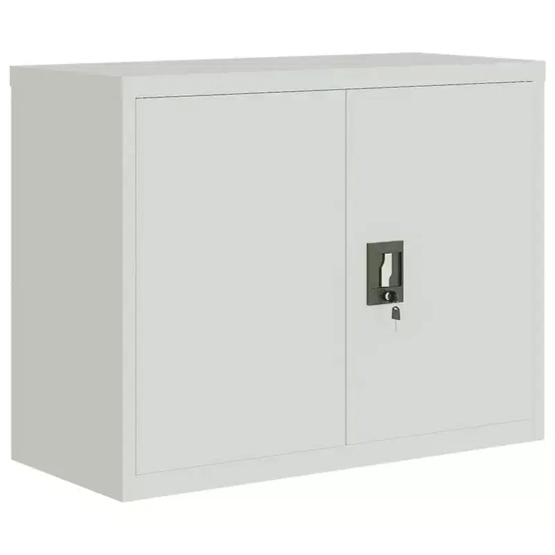 Classeur gris clair en acier thermolaqué 90 x 40 x 110 cm