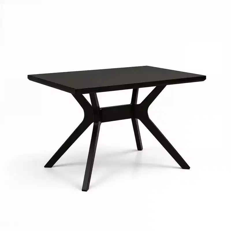 Table à manger rectangulaire à pieds croisés (48 po / 1220 mm)
