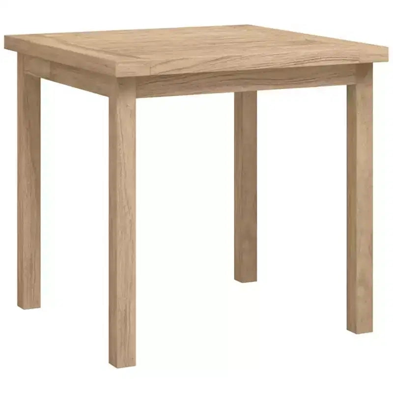 vidaXL Side Table 17.7x17.7x17.7 Solid Wood Teak
